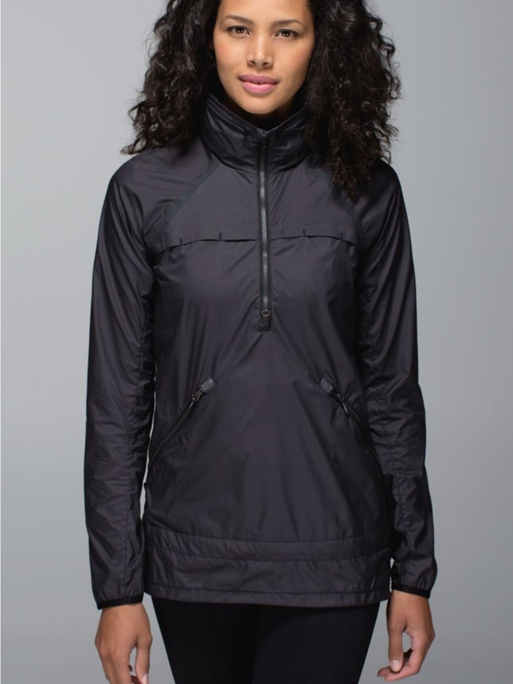 Lululemon Miss Misty Women's Black Lightweight Rain Jacket- Size 8